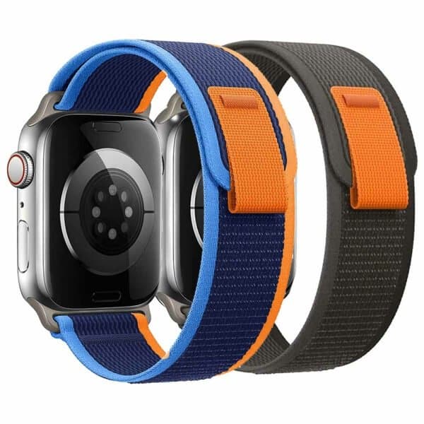 2X Trail Loop Wristband For Apple Watch Series 6 /SE /5 /4 /3 Strap Loop 38 /40 /42 /44mm 2X Trail Loop Wristband For Apple Watch Series 6 /SE /5 /4 /3 Strap Loop 38 /40 /42 /44mm